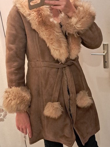Manteau veste cuir - manteau, en
