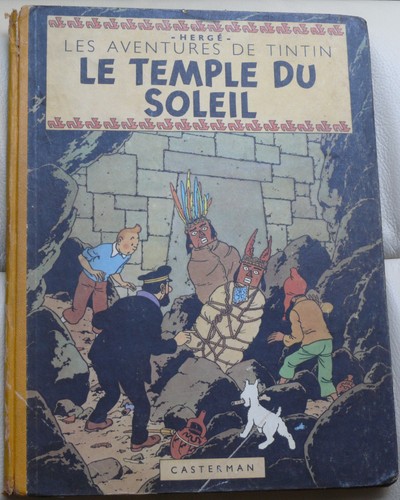 Tintin le temple - tintin, du