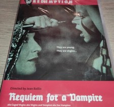 * RARE !! DVD NEUF SOUS BLISTER REQUIEM POUR UN VAMPIRE DE JEAN ROLLIN AVEC VF