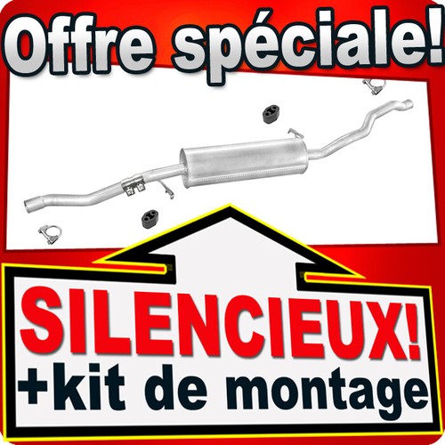 Silencieux intermédiaire pour - silencieux,