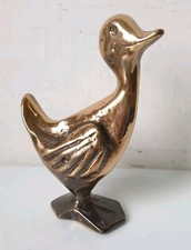 yves Lohe bronze sculpture canard 