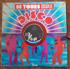 TRES RARE French 33t. Single 12"  ABBA Voulez-Vous HORS COMMERCE COLOR RED Disco