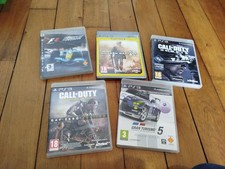 Lot 5 Jeux Ps3 Playstation 3 call of duty F1 gran turismo