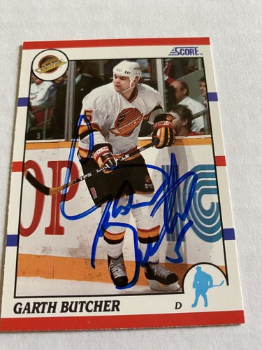 Garth butcher signed 91 - garth,