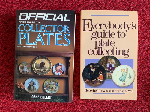 Lot books guide to plate - 2, books: