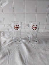 2 Chope a Biere Sagres rare  40cl Portugal