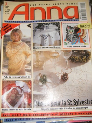 Anna burda ouvrages manuels - -,