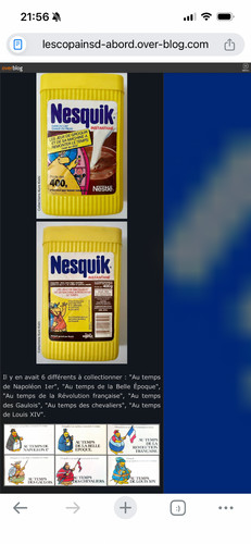Lot livrets nesquik - lot,