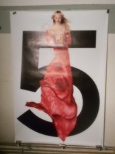 AUTHENTIQUE AFFICHE ORIGINALE POUR LE PARFUM CHANEL