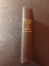 Précis De Droit Criminel -