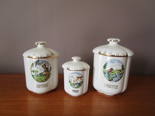 Pots épices en faïence - Épices,