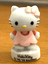 Superbe Fève Mat Chat Hello