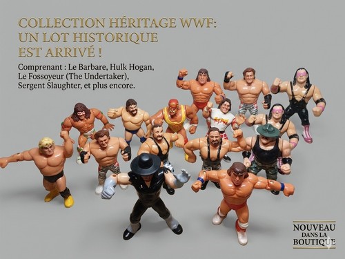 Lot figurines wwf hasbro - 15,