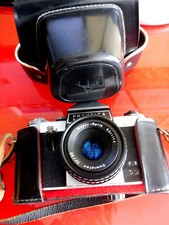 PRAKTICA PL noval - Meyer optik - Gorlitz -  2,8 / 50 mm - avec protection cuir