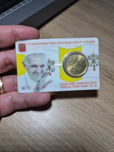 159 vatican coin card - vatican,