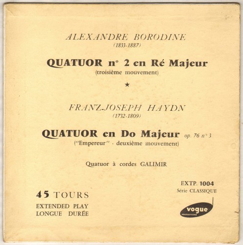 Quatuor borodine haydn - borodine,, &