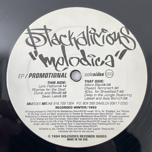 Blackalicious melodica 12 - blackalicious, –