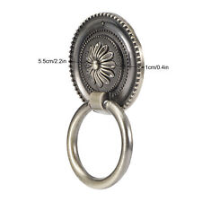 (Bronze)4 Pièces Porte Anneau Heurtoir Antique En Alliage De Zinc Poignée De