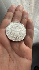 PIÈCE DE 50 FRANCS EN ARGENT