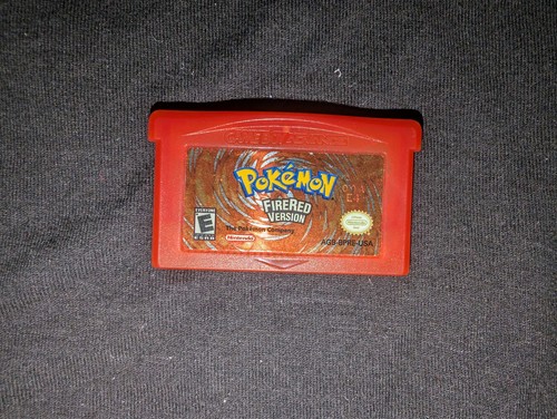 Pokemon fire red gba - red, authentic