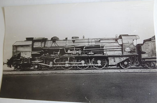 Carte photo cpa train - carte,