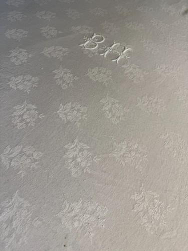 Ancienne nappe soie - ancienne,