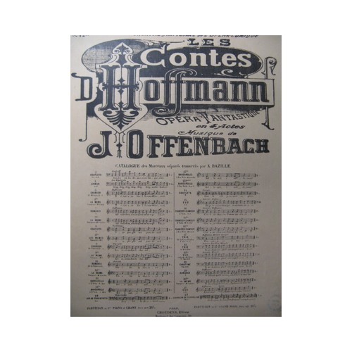 Offenbach jacques les contes - jacques,