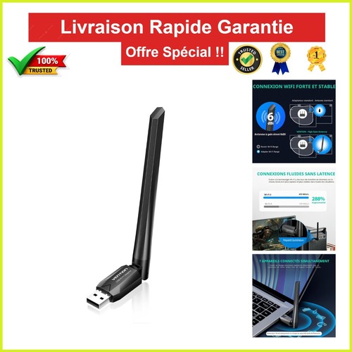 Vention clé usb wifi ac600 - vention,