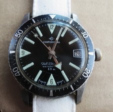 3403* montre homme de plongée continental suisse sulf stream waterproof 50m