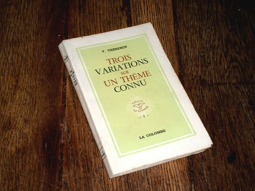 Trois variations sur thème - trois,