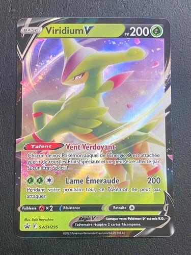 Carte pokemon viridium - carte, v