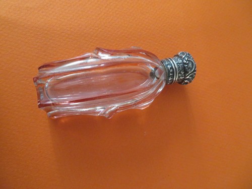 Ancien flacon sel cristal - flacon, a