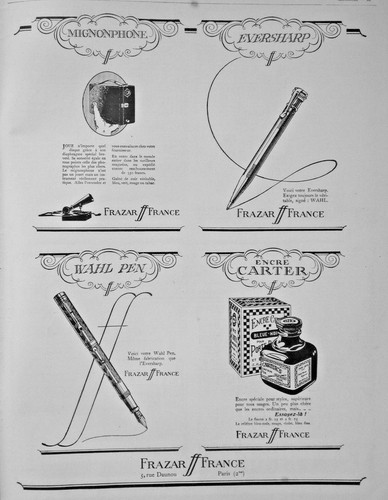 Publicité presse 1926 - de,