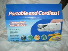 machine à coudre de voyage à piles