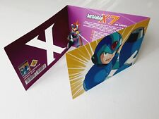 Megaman x7 Promo Press Book PS2 Playstation 2 Plv Pub Flyer Promotional Ad 