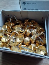 10 ROSACE CLOU DORE ORNEMENT