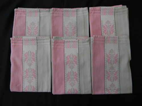 Serviettes table en coton - serviettes,