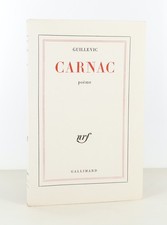 GUILLEVIC - Carnac. Poème - 1961 - Edition Originale