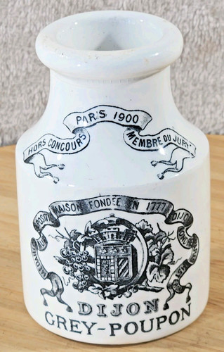 Ancien pot moutarde de - ancien,