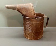 RARE ANCIEN BIDON À HUILE COFRANC Hauteur 24  CM État Voir Photos