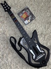 Guitare Sans Dongle+Jeu Guitar Hero Warriors Of Rock/ PlayStation PS3 Activision