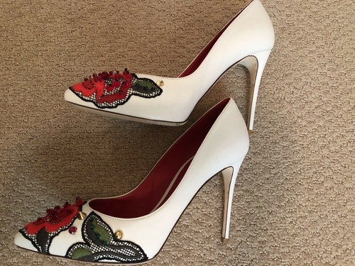 Dolce gabbana leather white - dolce, &