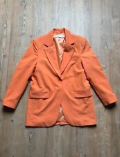 Bershka veste tailleur costume Blazer orange saumon M