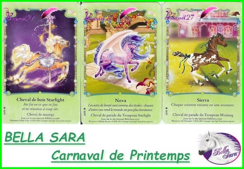 Carte cheval cards horse bella - cards,