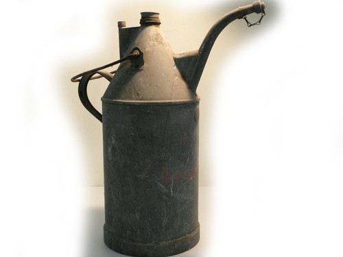 Vieux litre bidons burette - vieux,