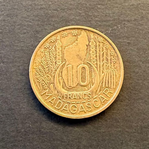 Pièce francs madagascar - de,