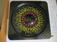 Ancien jeu de la Boule bakelite type casino roulette comptoir