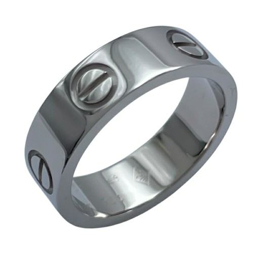 Bague cartier love blanc - blanc, 18