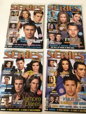 LOT DE 4 MAGAZINES - SERIES MAG 2009 - VAMPIRE DIARIES DESPARATE HOUSEWIVES....