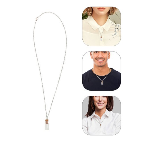 Pcs collier bouteille en - pcs,